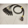 155-MCY-8P    Dsub 25pin <=> 8 XLR 3pin  гнездо Gabreal AM AWG24 U/F 8p PVC